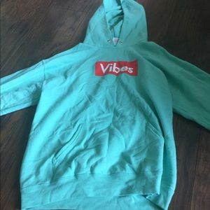 Teal Vibes hoodie